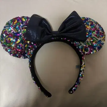 디즈니 미니풍 머리띠 새상품 미사용