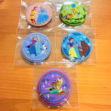 디즈니 자수 캔뱃지 미사용 새상품