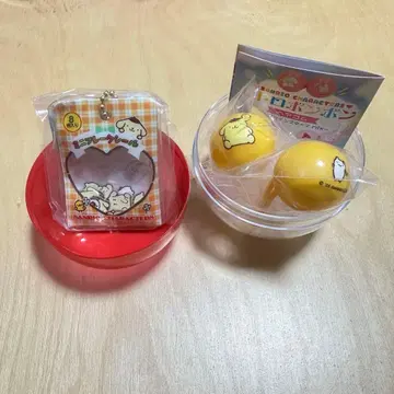 [ 익명 배송 ] 폼폼푸딩 프레이크씰풍 참 레트로 모자 꽁지 머리끈