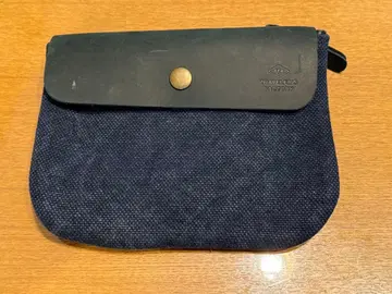 트래블러스 팩토리 캔버스 파우치 M 네이비