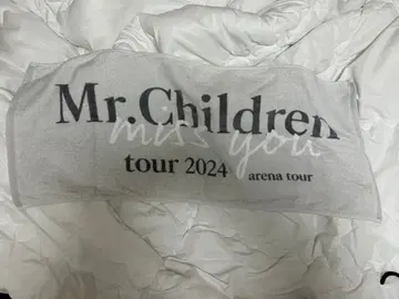 Mr.Children miss you tour 2024 타월