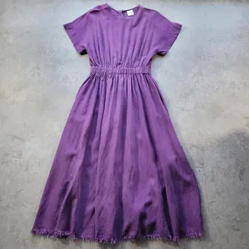 [새상품급] CIAOPANIC 차오패닉 보라색 롱 원피스 M~L 상당