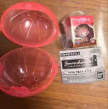 마이멜로디 x 2 시나모롤 x 1 미니어처 패키지 컬렉션