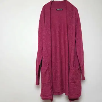 벨타 아토 리체 롱 가디건 알파카 핑크 겉옷 M L