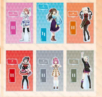 니지가사키 특대형 아크릴 스탠드 컴플리트 세트 라스트 원 히토게키 컬렉션