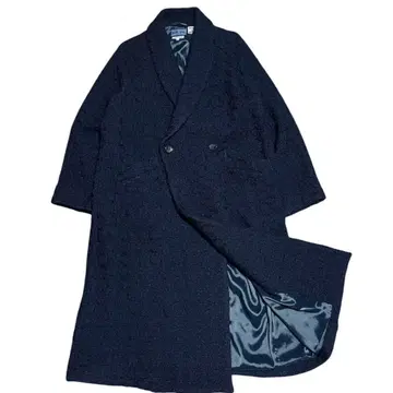 정가 5만 BLUE BLUE 로빙 울 타타키 숄카라 롱 코트