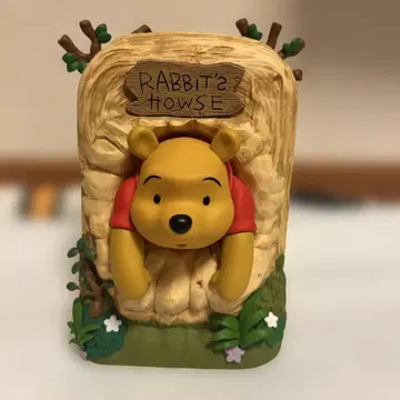 곰돌이 푸 피규어 토끼의 집 Disney 인테리어 입상