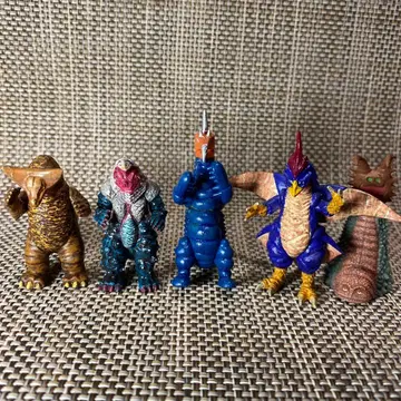 울트라맨 괴수 피규어 5체 세트