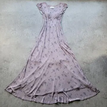 [ 새상품급 ] SNIDEL HOME 꽃무늬 롱 원피스 F