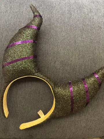 디즈니 머리띠 말레피센트