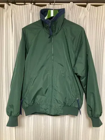 PORT AUTHORITY 그린 나일론 자켓