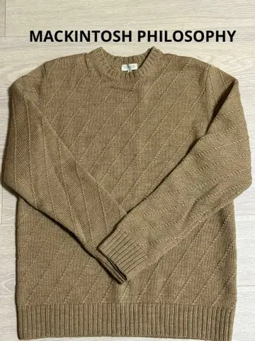 MACKINTOSH PHILOSOPHY 베이지 니트 스웨터