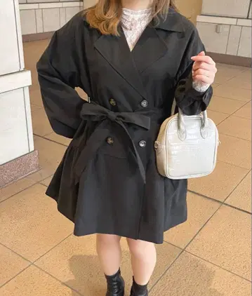 숏 티어드 트렌치코트 [ ZOZOTOWN 한정판 아이템 ]