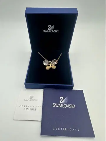 Swarovski 스와로브스키 나비 디자인 목걸이
