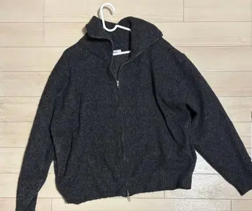 sinss 루즈 실루엣 지퍼 니트