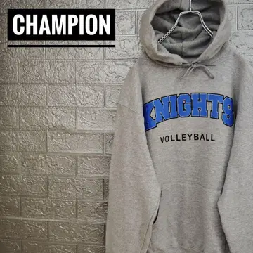 챔피온 Champion 칼리지 로고 빈티지 구제 의류 후드 맨투맨 XL