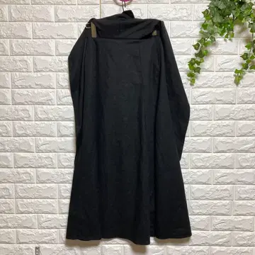 [미스틱] (S) 멀티웨이 플레어 스커트 오비 모노톤 코디 린넨