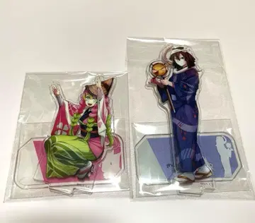 아와오도리 귀멸의 칼날 아크릴 스탠드 이쿠로 오바나이 칸로지 미츠리 세트