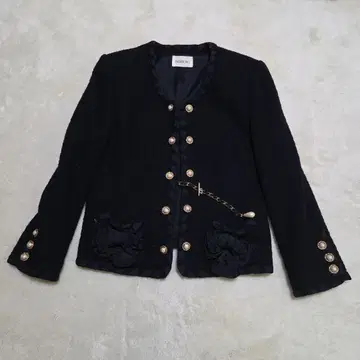 INGEBORG 노카라 자켓 블랙