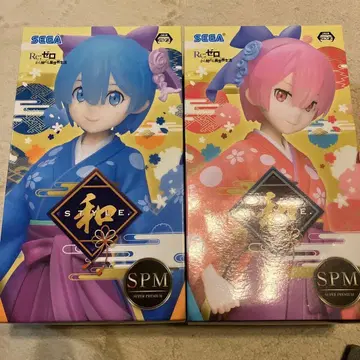 SEGA SPM PREMIUM 렘 라무 피규어 세트