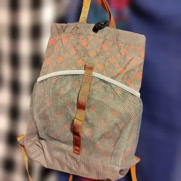 드로우 스트링 백팩 2 WAY russet 브라운