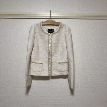 anyFAM 노카라 자켓 트위드 자켓 1