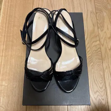 BALLY 블랙 스트랩 샌들