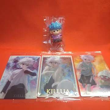 헌터헌터 키루아 손가락 인형 이타자카 카드 SP R N