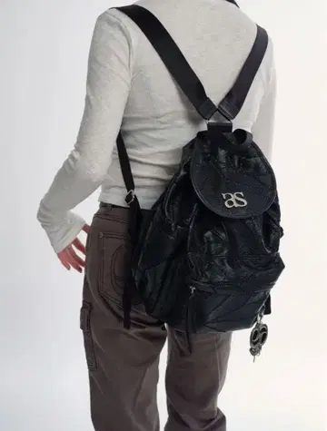 ASON BENETTON 백팩 블랙