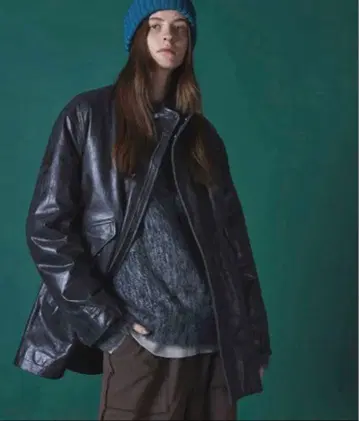 Buffalo Crack Leather Dress 버팔로 천연 가죽