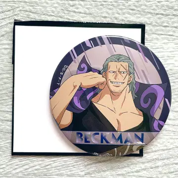 ONE PIECE 메탈 캔뱃지 벡맨