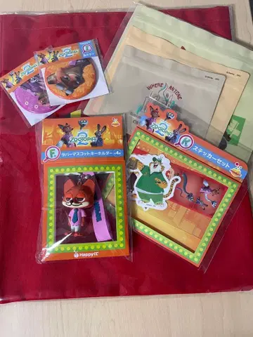 주토피아 2 해피 복권 6점 묶음 판매