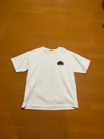 AVIREX 백 프린트 T셔츠 XL 화이트