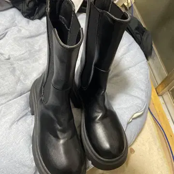 블랙 사이드 고어 부츠