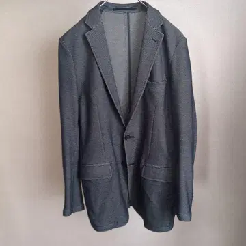 스트라이프 패턴 테일러드 자켓