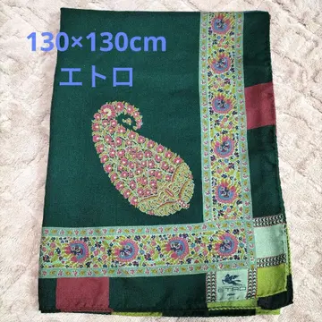 ETRO 페이즐리 무늬 대형 스톨