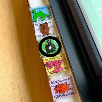 [ 미개봉 ] Daisuke Kondo 핀 배지 펭귄