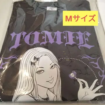 스톤 T셔츠 M 갸루토미에 (토미에 쿠로미) 이토 준지 산리오