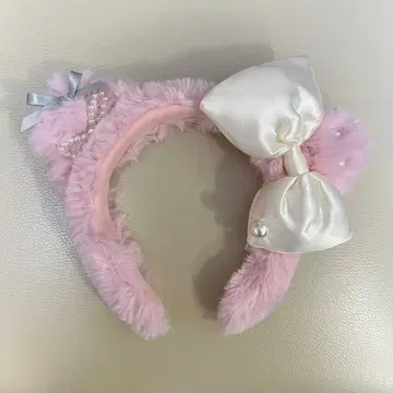 유니버셜 키티 머리띠 핑크