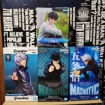 프라이스 피규어 묶음 판매 주술회전 4체 세트