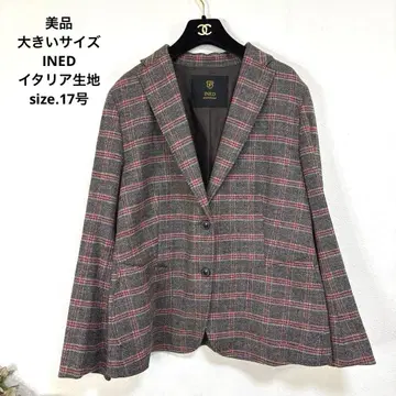 새상품급 빅 사이즈 INED 이탈리아 원단 자켓 17호
