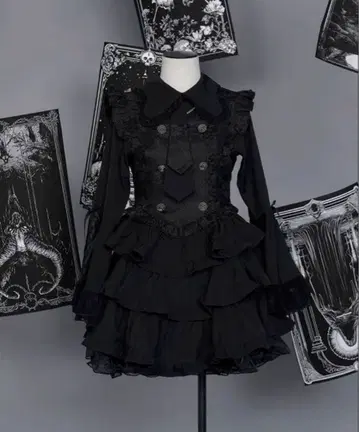 ililil 클래시컬 로리 지뢰쨩 자카드