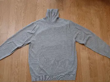 그린 라벨 릴랙싱 터틀넥 스웨터 그레이 사이즈 M 미사용