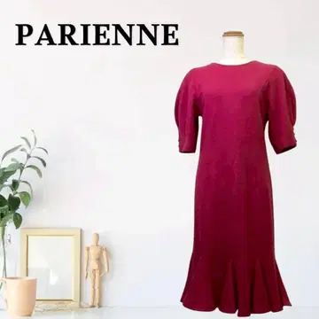 zG444 [ F ] PARIENNE 원피스 미디 기장 플레어