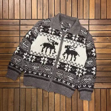 90s 카우친 울 니트