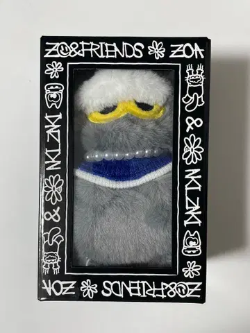 ZO&FRIENDS ZOA 봉제 인형 키링 마스코트