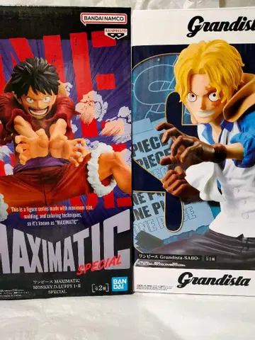 원피스 MAXMATIC 루피 & Grandista 사보 총 2체
