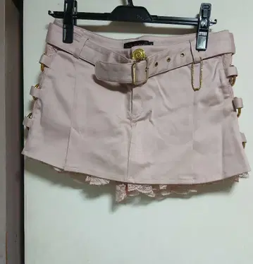 CECIL McBEE 핑크 숏팬츠 미니 스커트