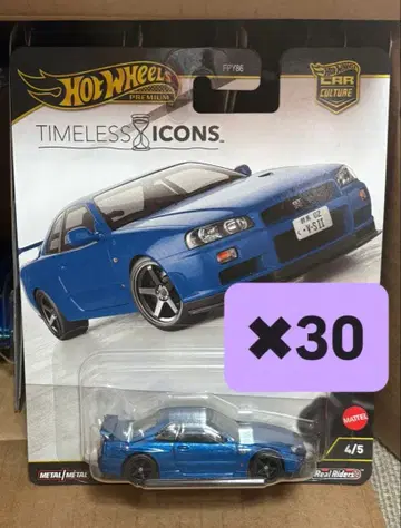 30대 스카이라인 GT-R V-스펙 II R34 BNR34 핫휠