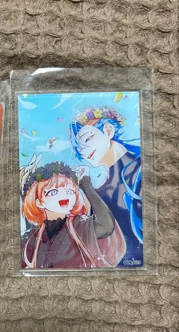 마남의 이치 아크릴 카드 고쿠라쿠 & 리치아